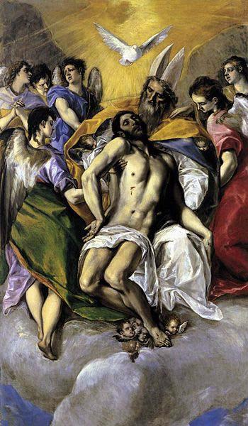 El Greco The Holy Trinity Spain oil painting art
